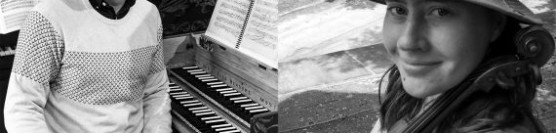 Justin Luchinski, harpsichord with Sarah Bleile Douglass, baroque violin