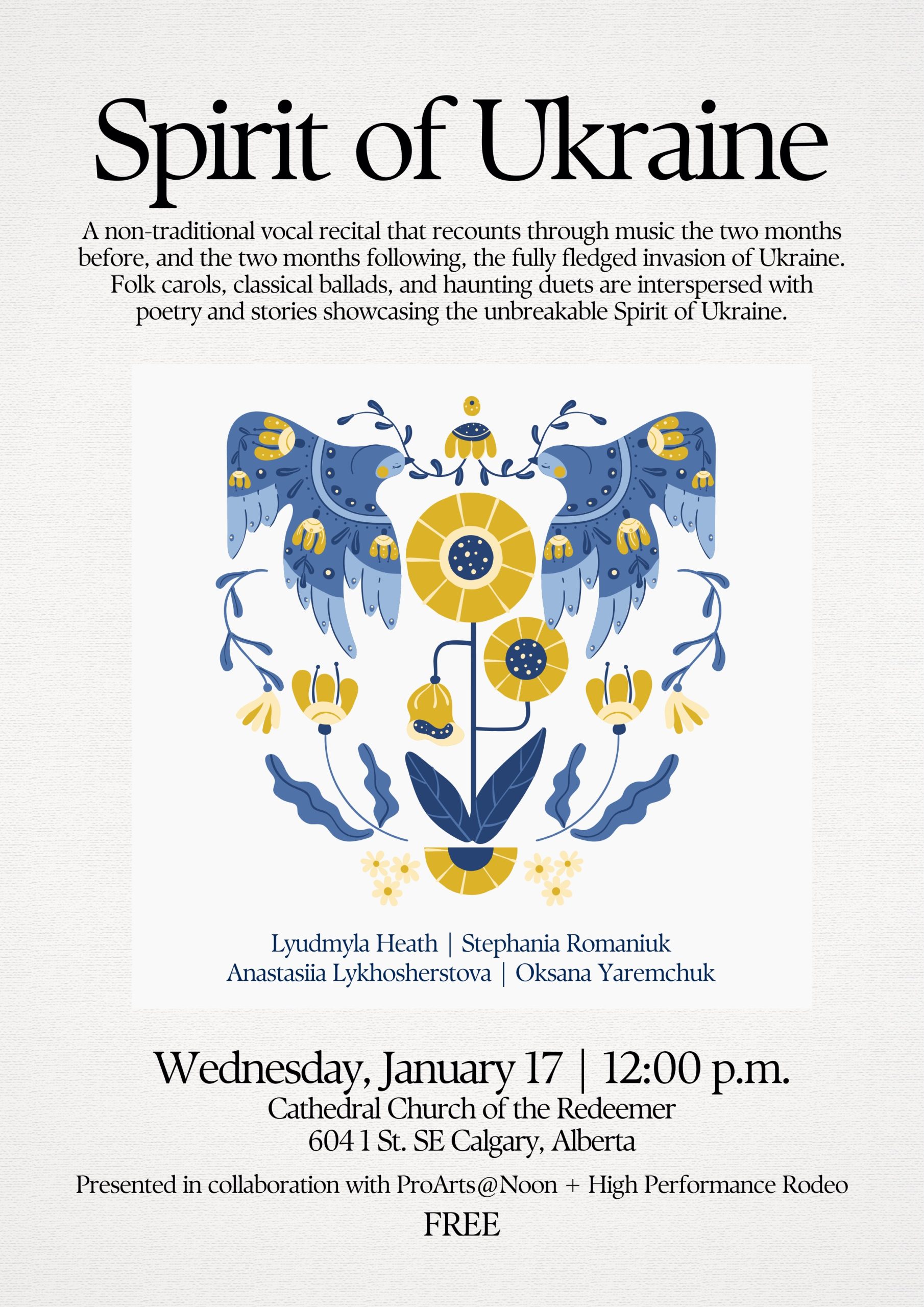 Spirit of Ukraine ProArts Society